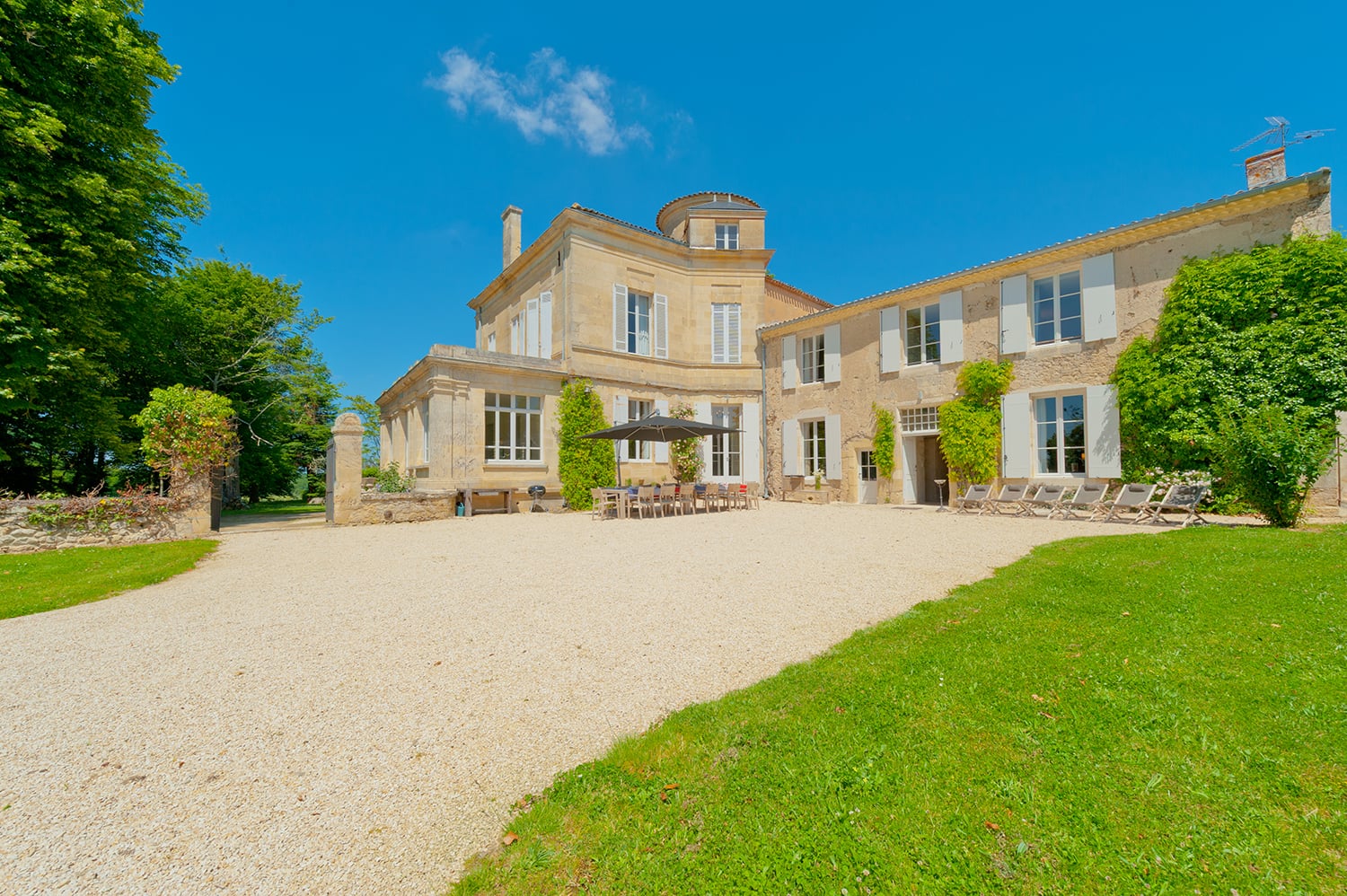 Château de vacances en Gironde