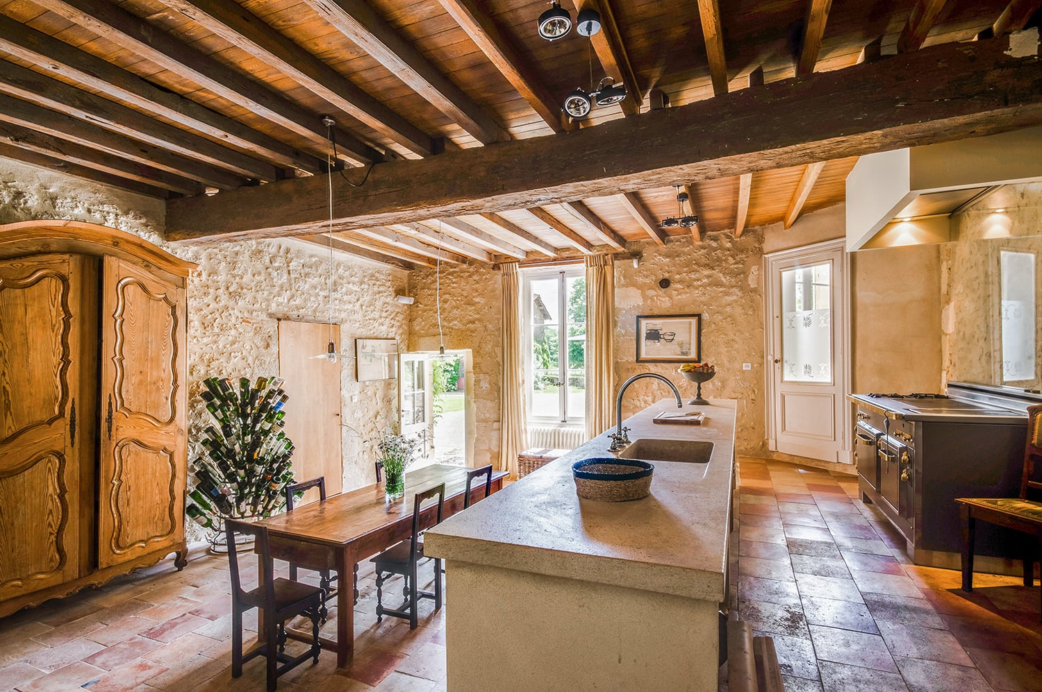 Kitchen | Holiday château in Gironde