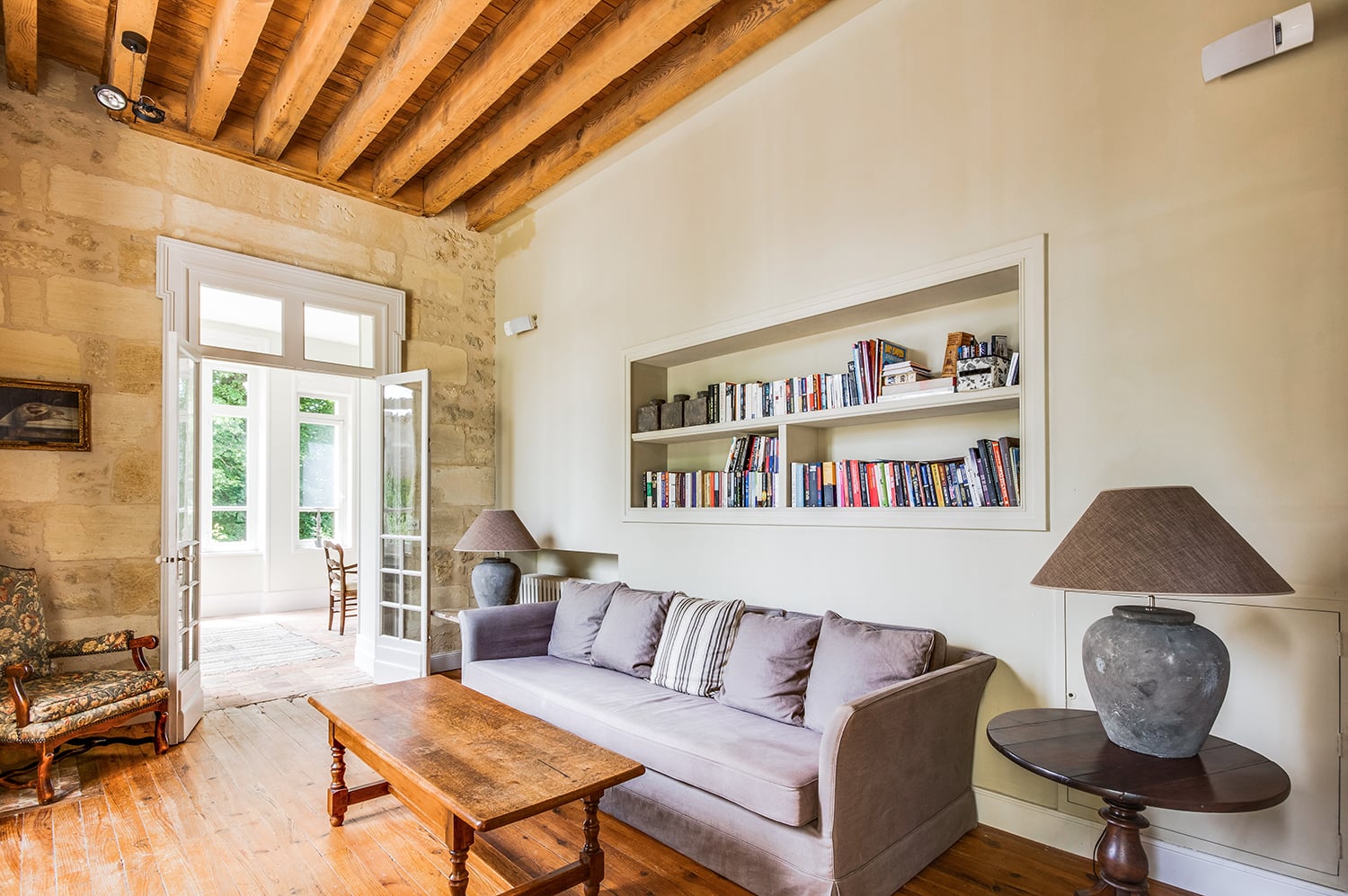 Sitting room | Holiday château in Gironde