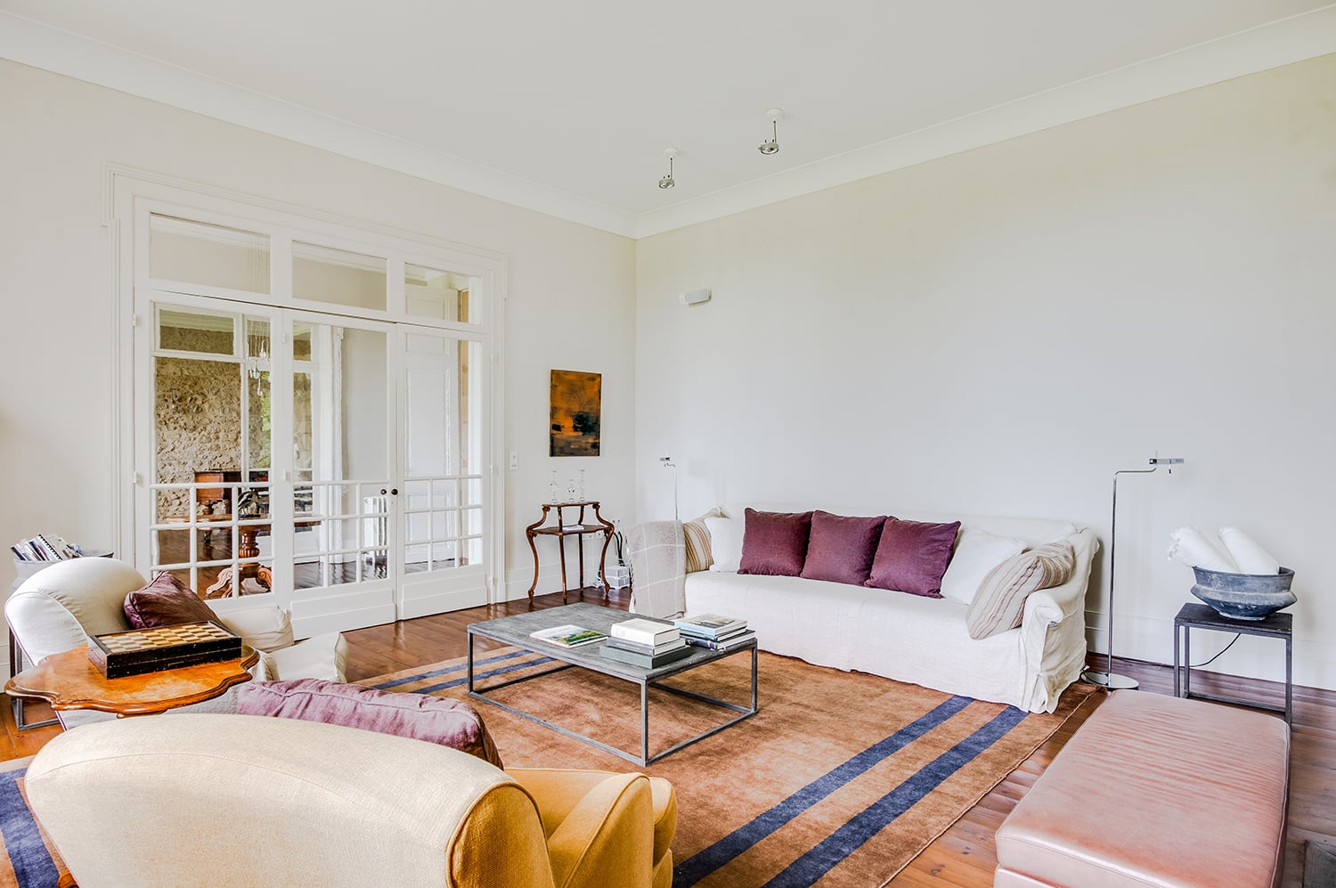 Sitting room | Holiday château in Gironde