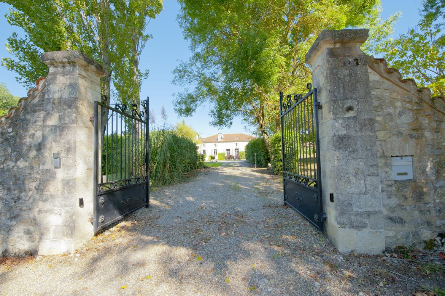 Entrance gates
