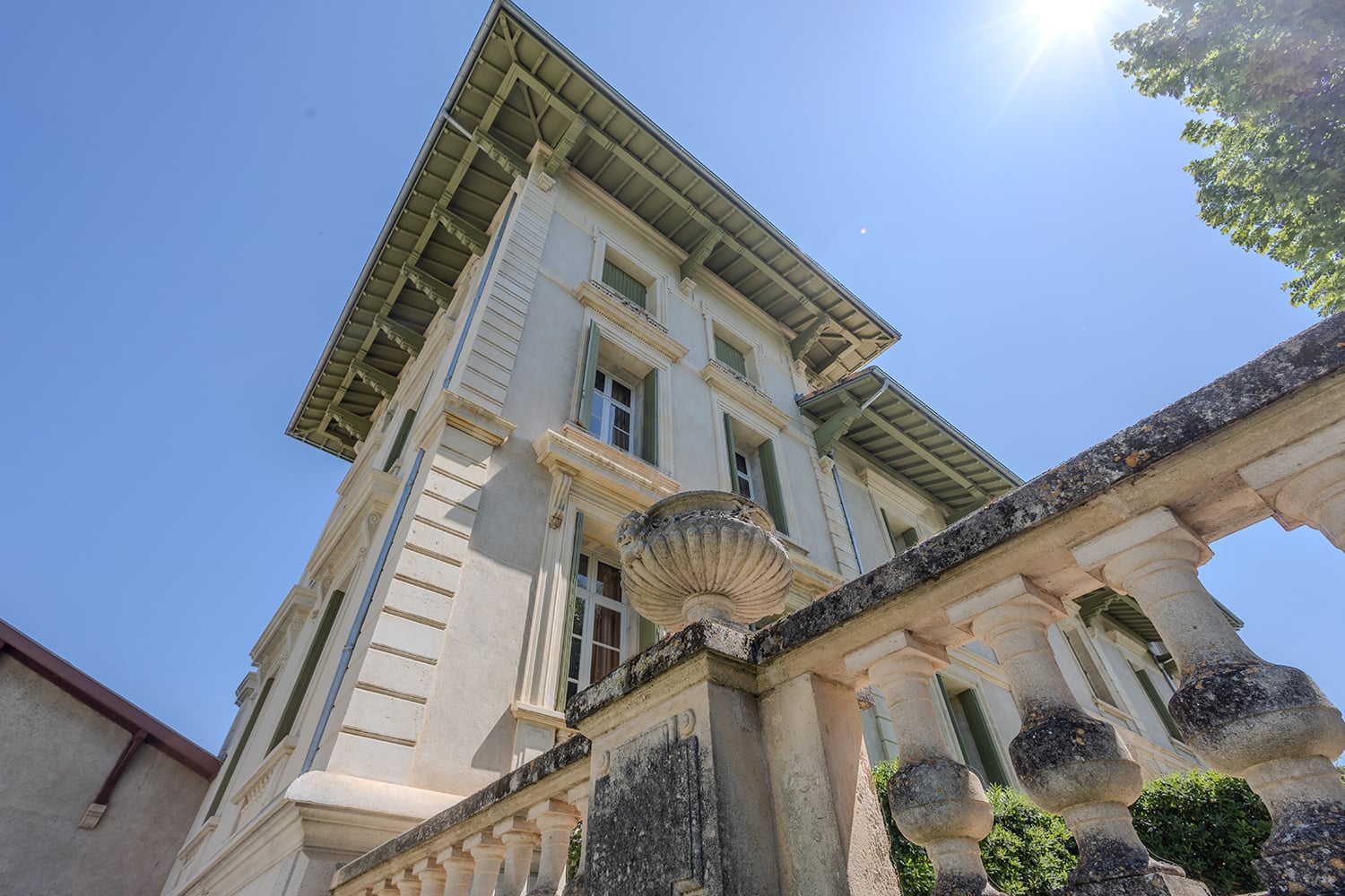 Holiday wine domaine in the South of France