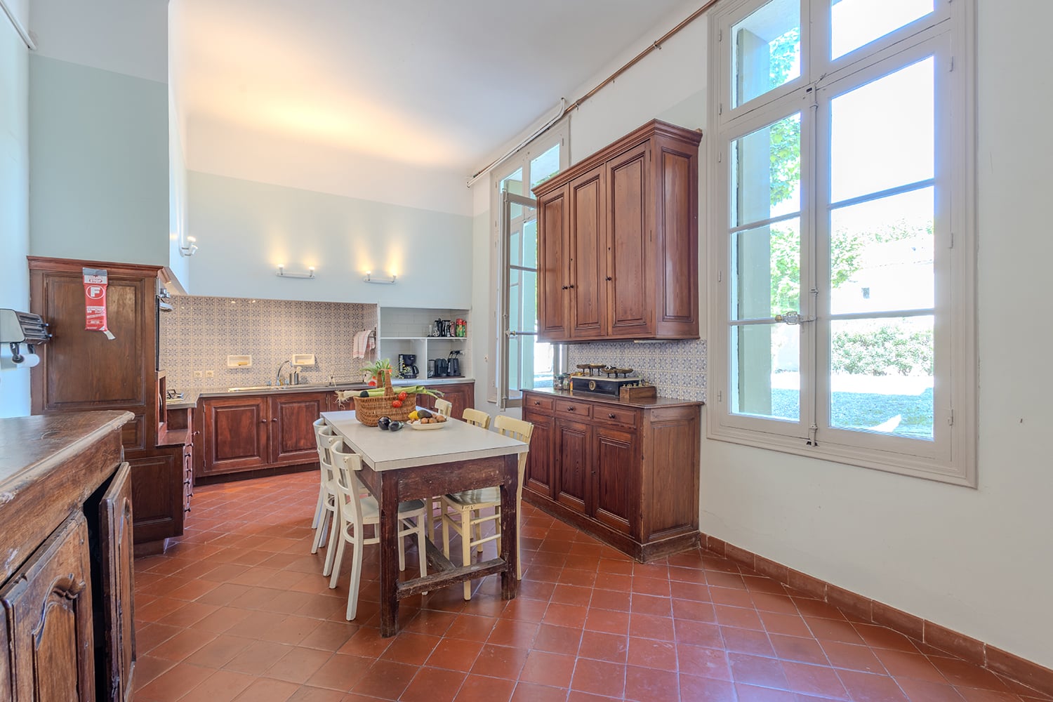 Kitchen | Holiday wine domaine in the South of France