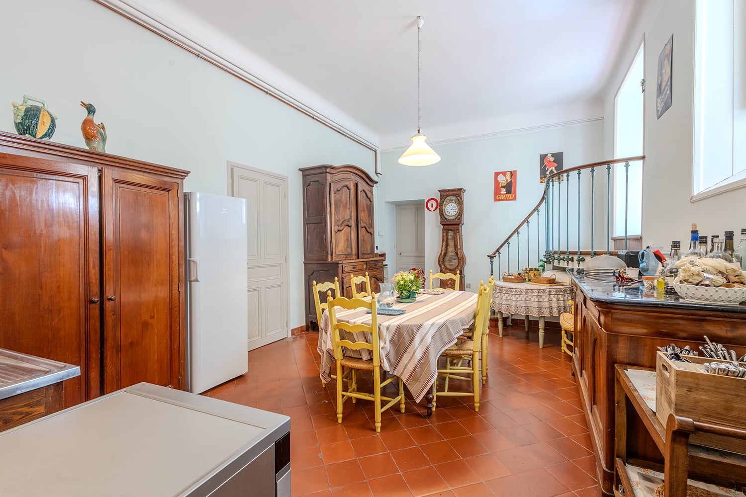 Kitchen | Holiday wine domaine in the South of France