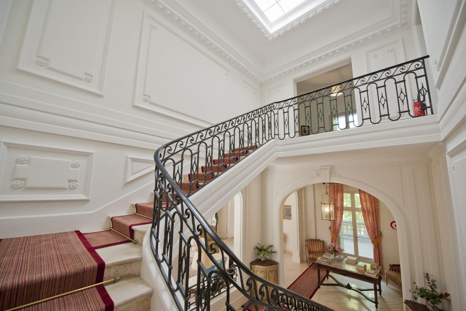 Staircase | Holiday château in the South of France