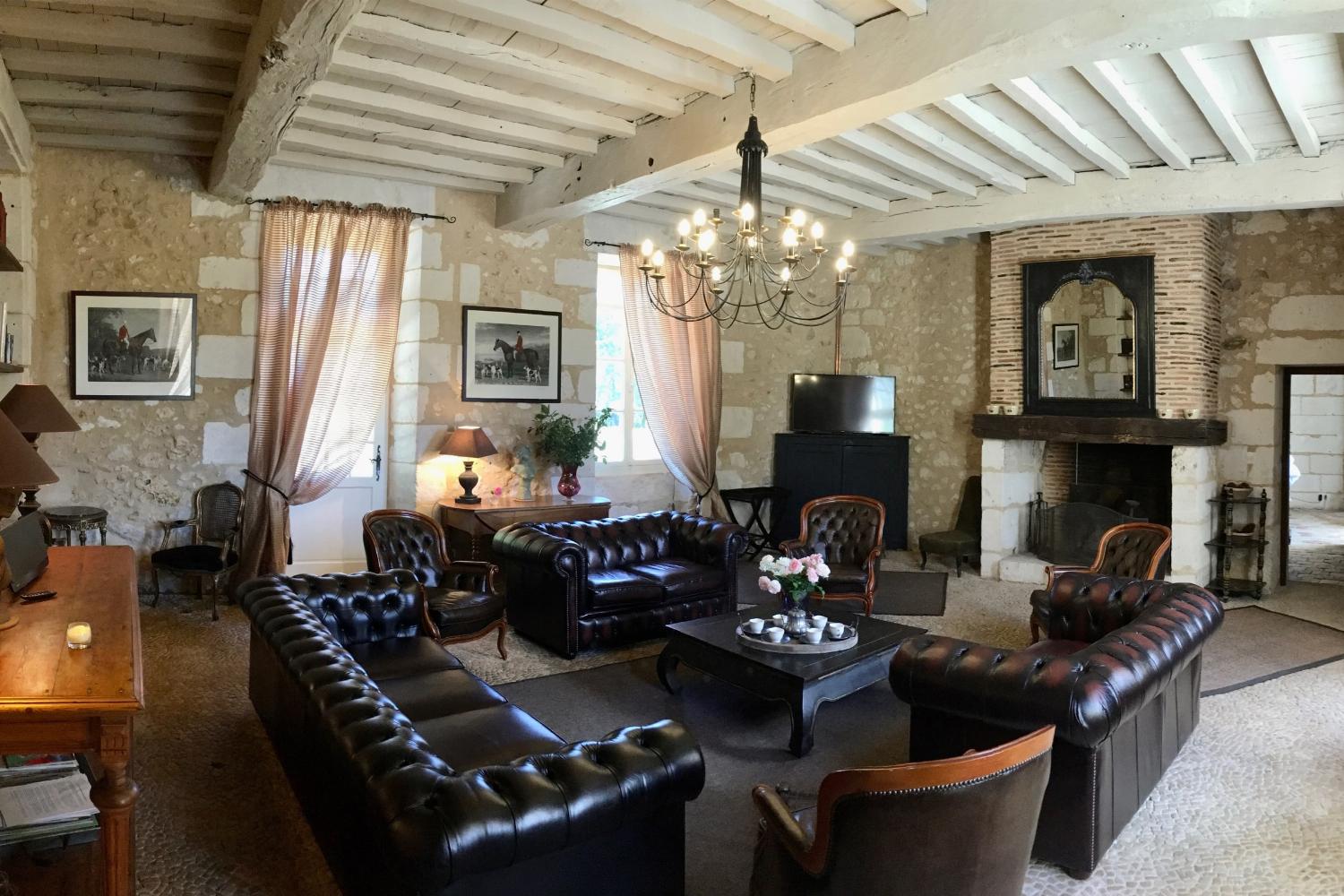 Living room | Dordogne holiday château