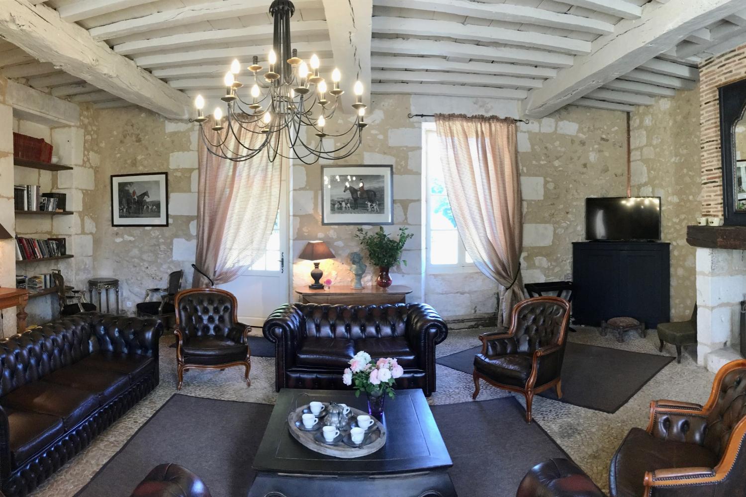 Living room | Dordogne holiday château