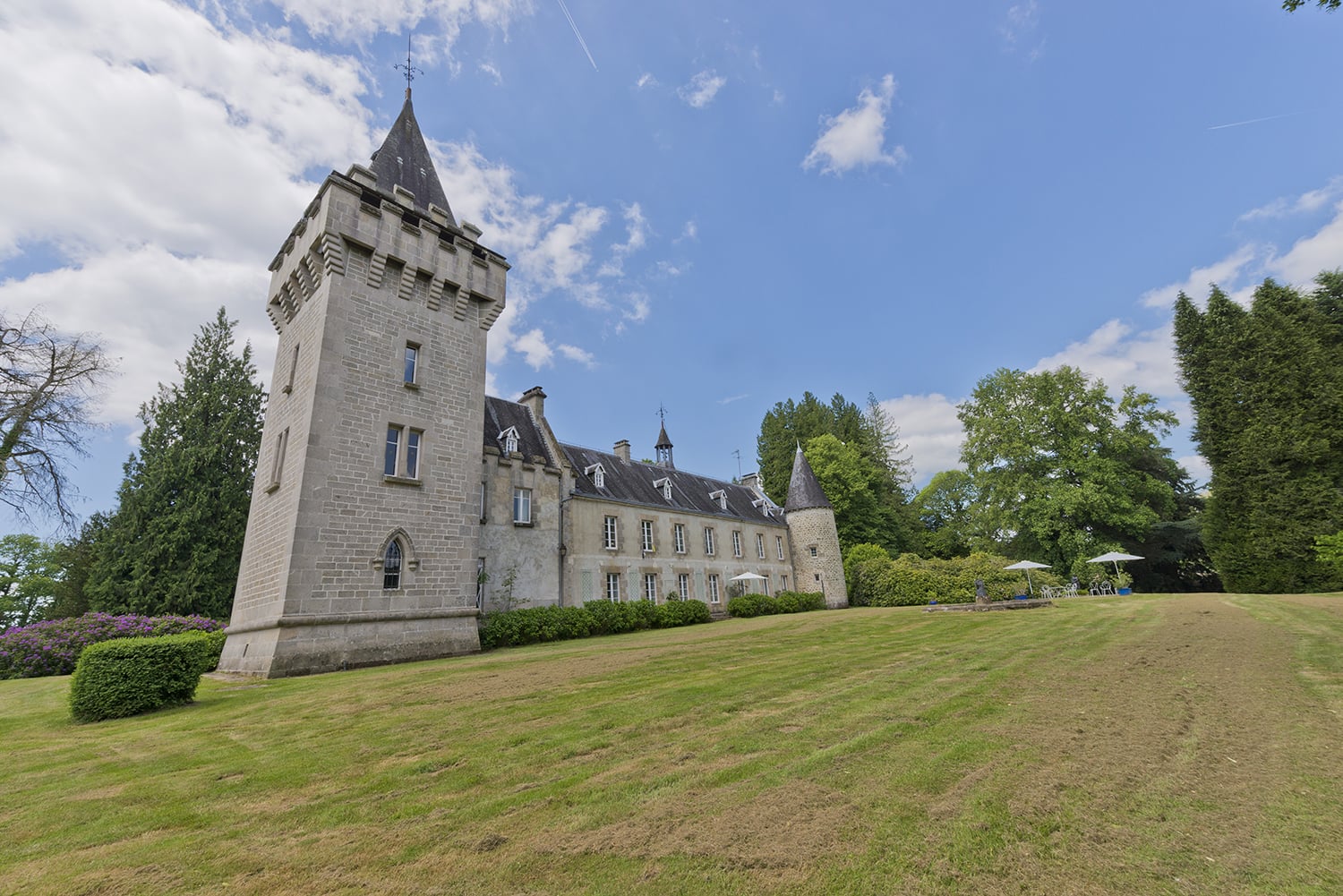Château de vacances en Nouvelle-Aquitaine