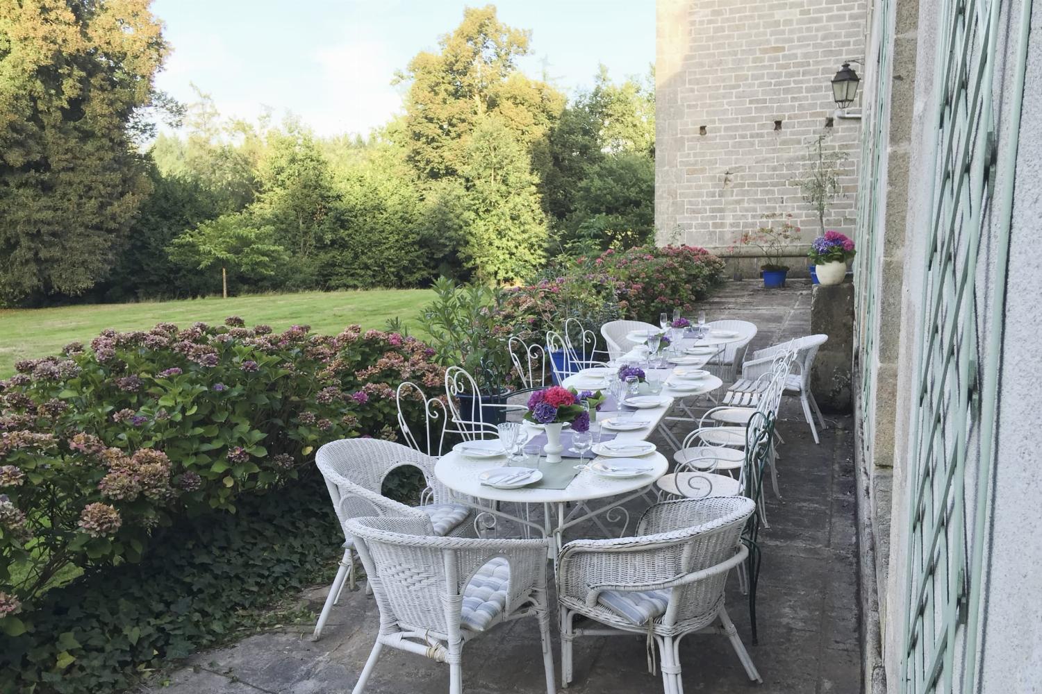 Dining terrace