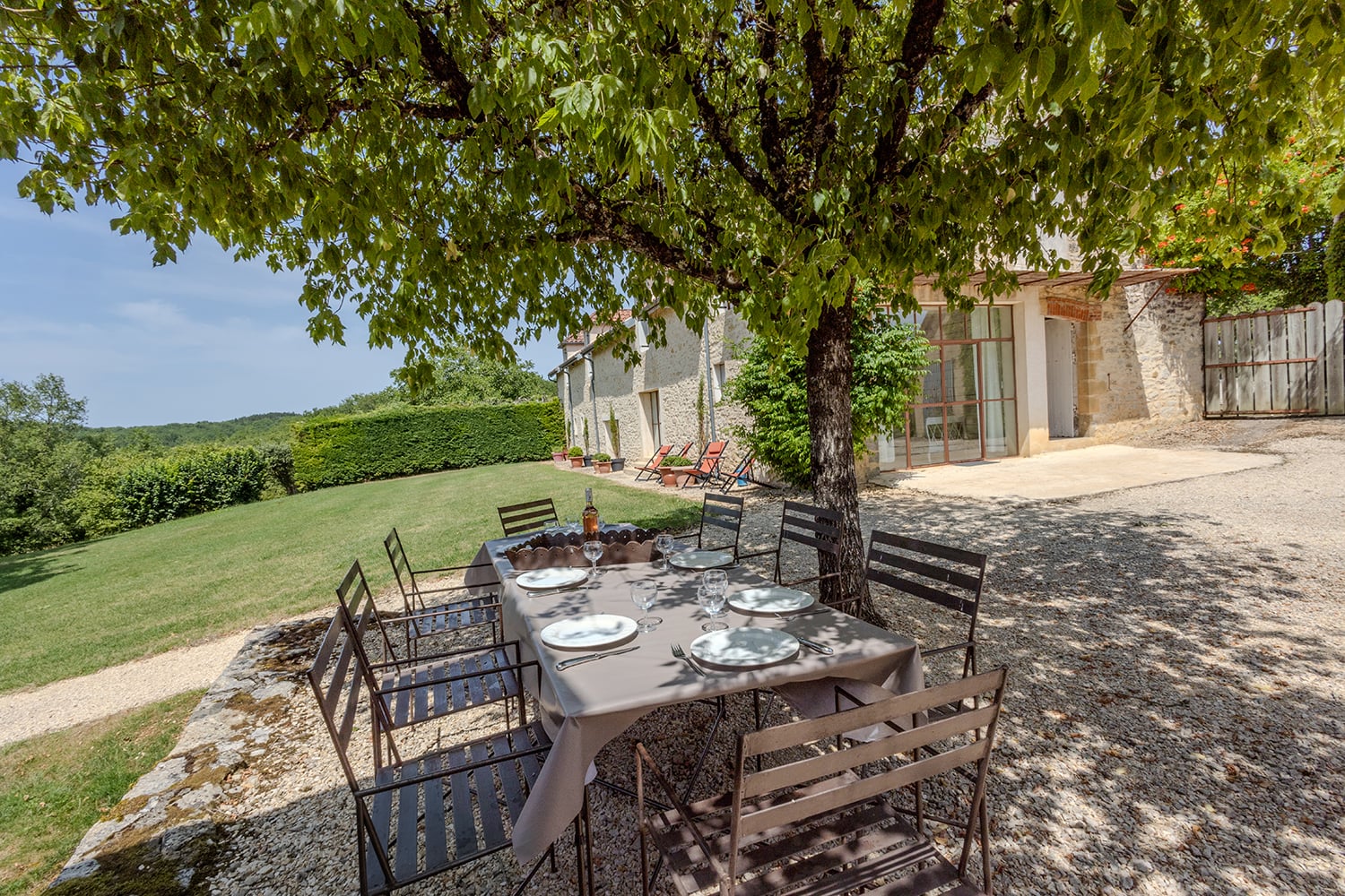 Dining terrace