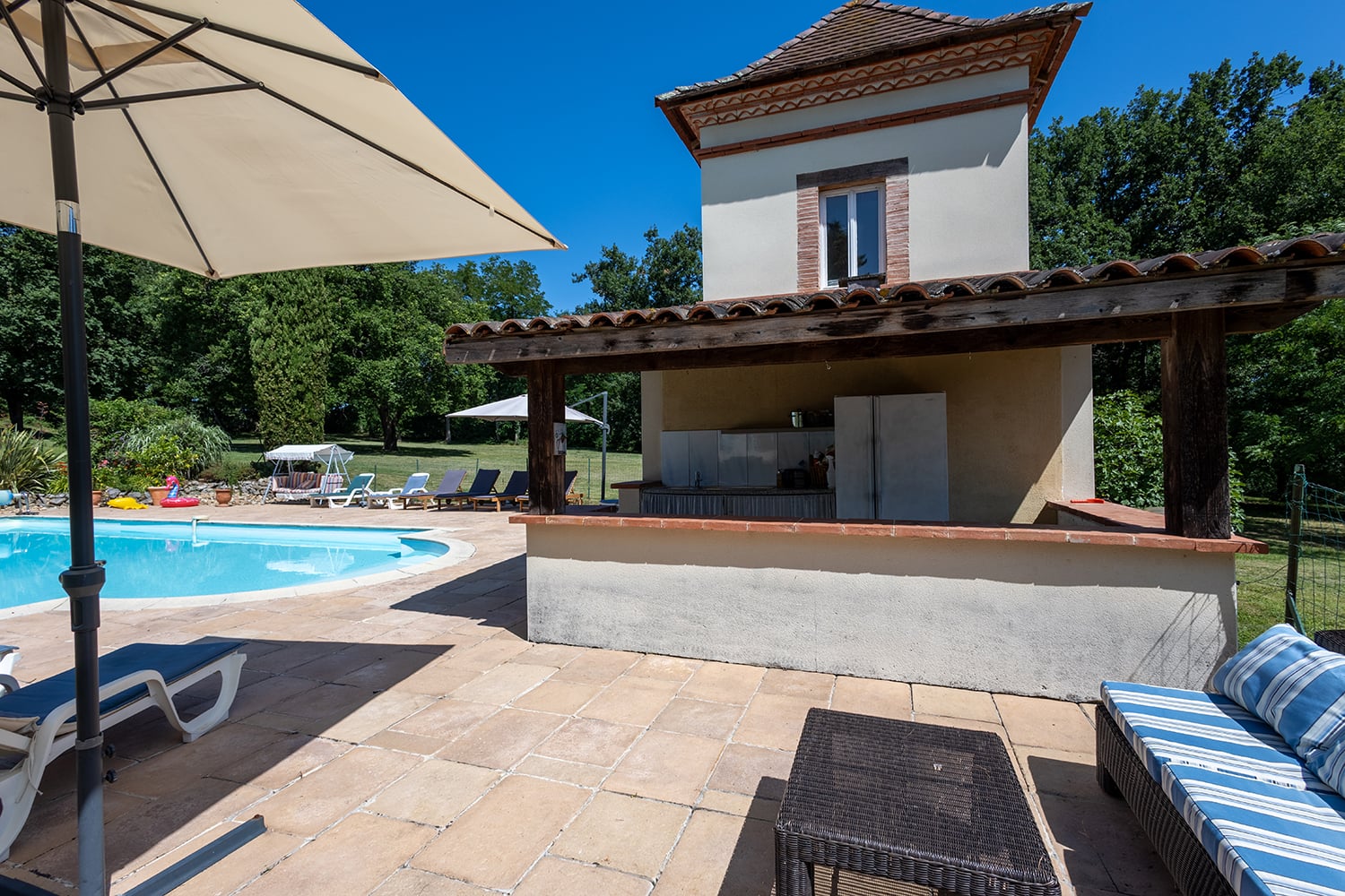Pool terrace
