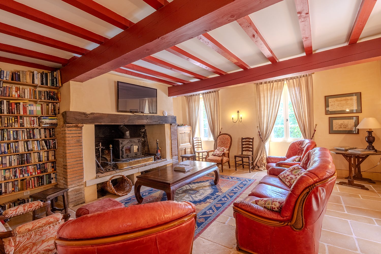 Sitting room | Holiday home in the Tarn