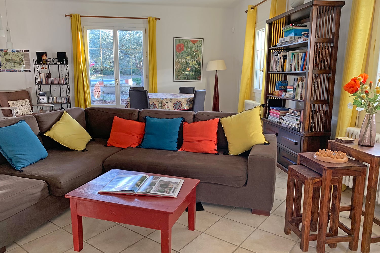 Living room | Rental home in Provence
