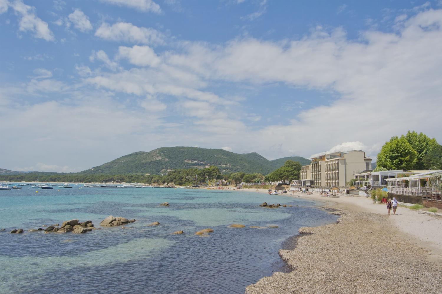 Beach in Corsica