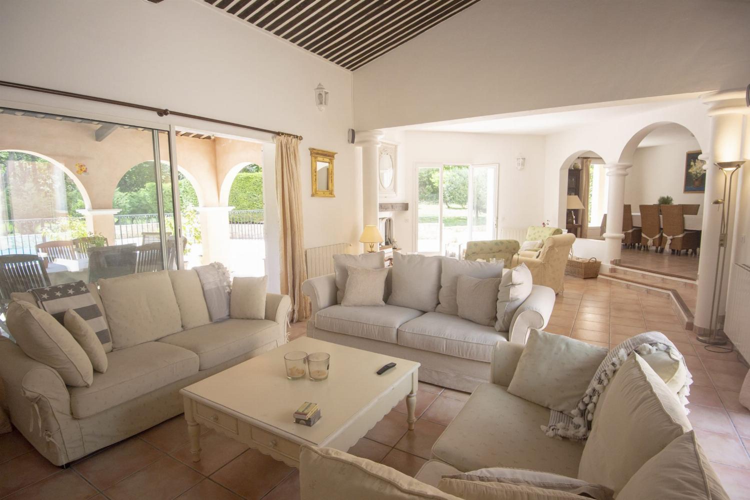 Living room | Holiday villa in Provence
