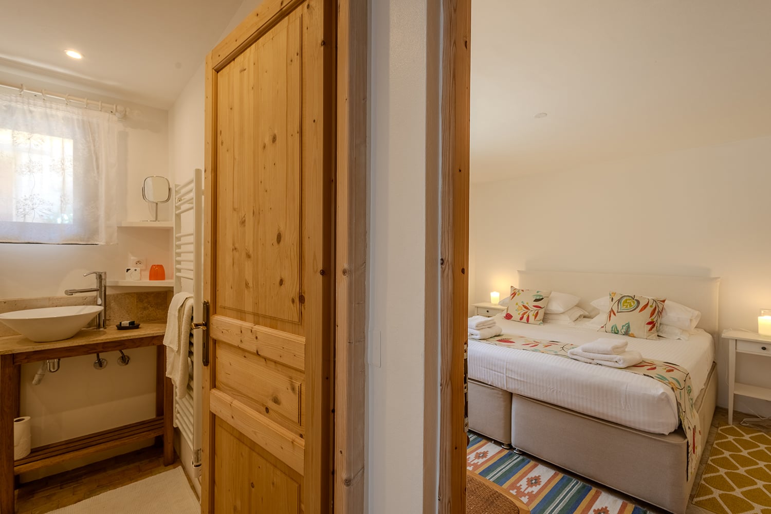 Bedroom ensuite | Holiday home in Lauzerte
