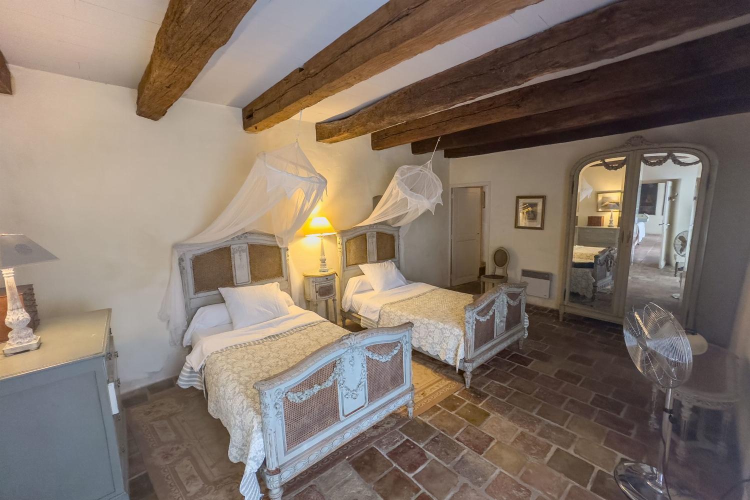 Coach house bedroom | Holiday accommodation in Tarn-en-Garonne