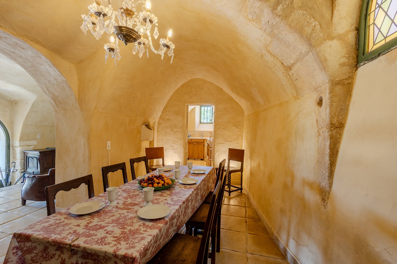 Dining room | Rental home in Navacelles