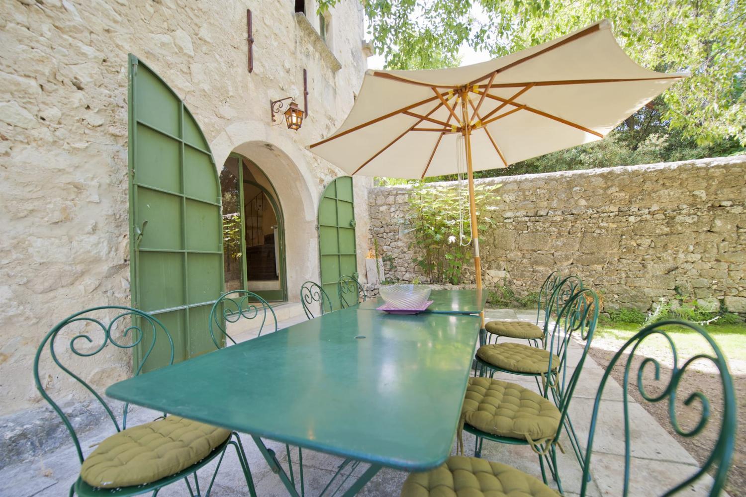 Dining terrace