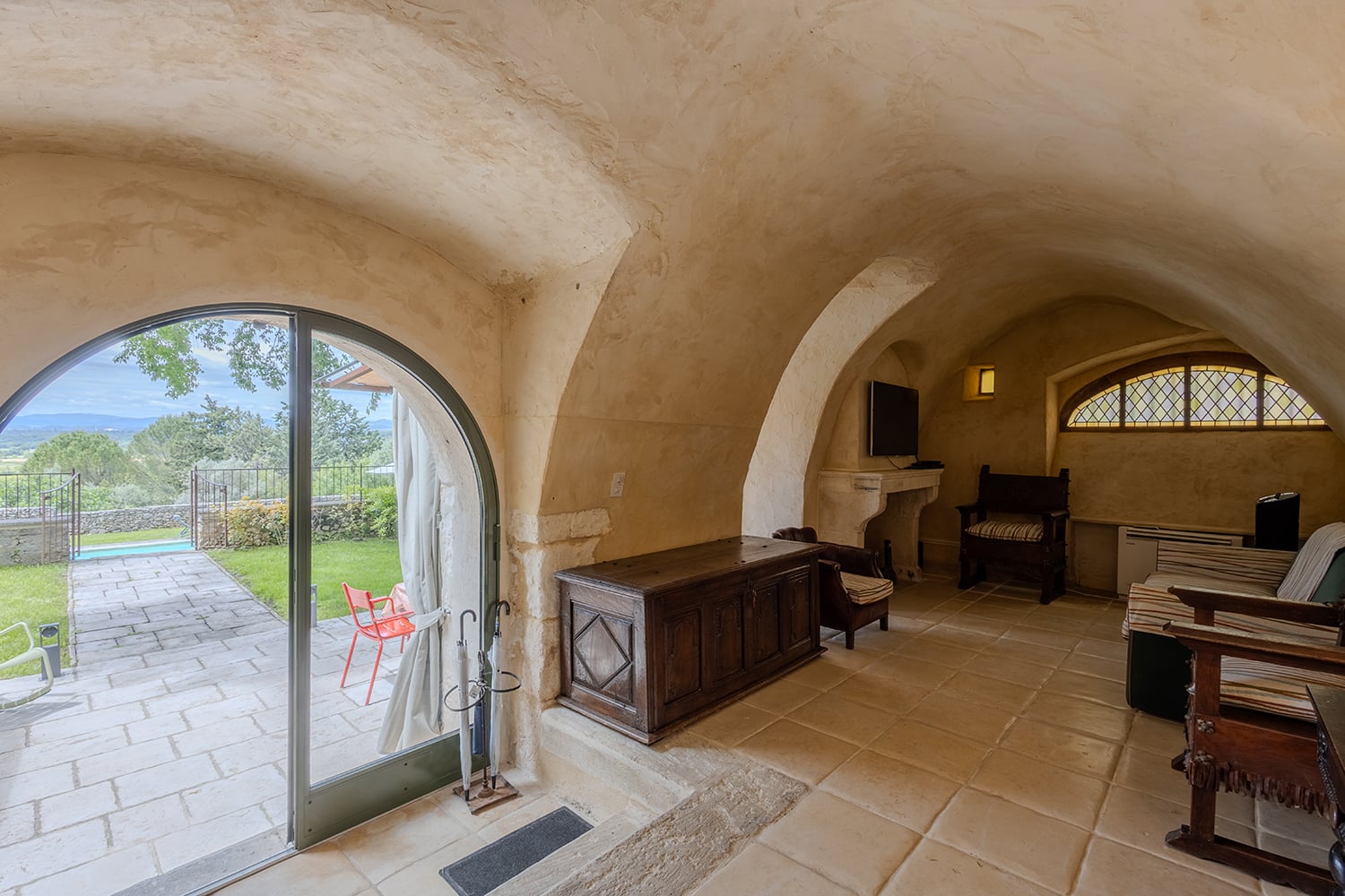 Living room | Rental home in Navacelles