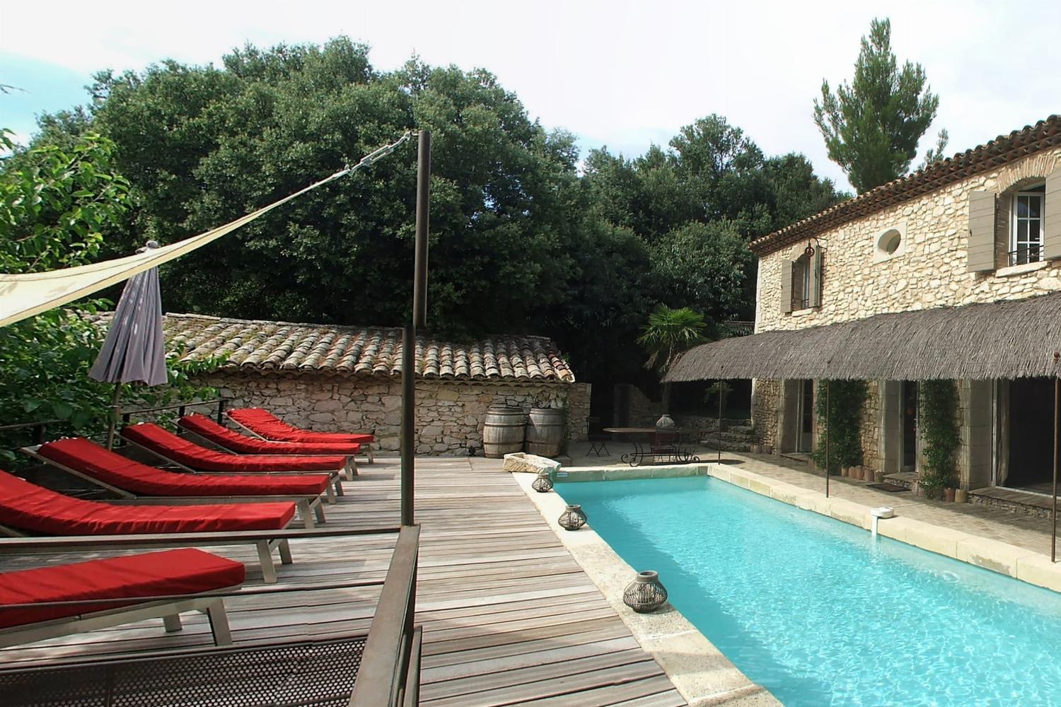 Holiday home in South of France with private heated pool