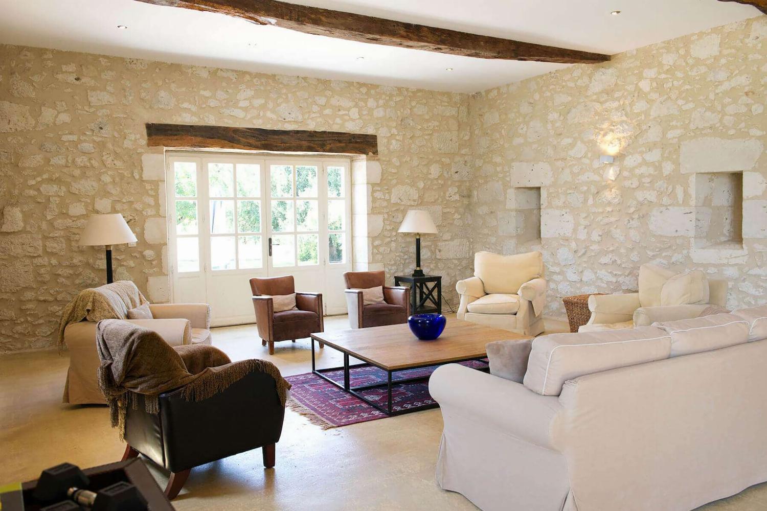 Living room | Holiday home in the Gers