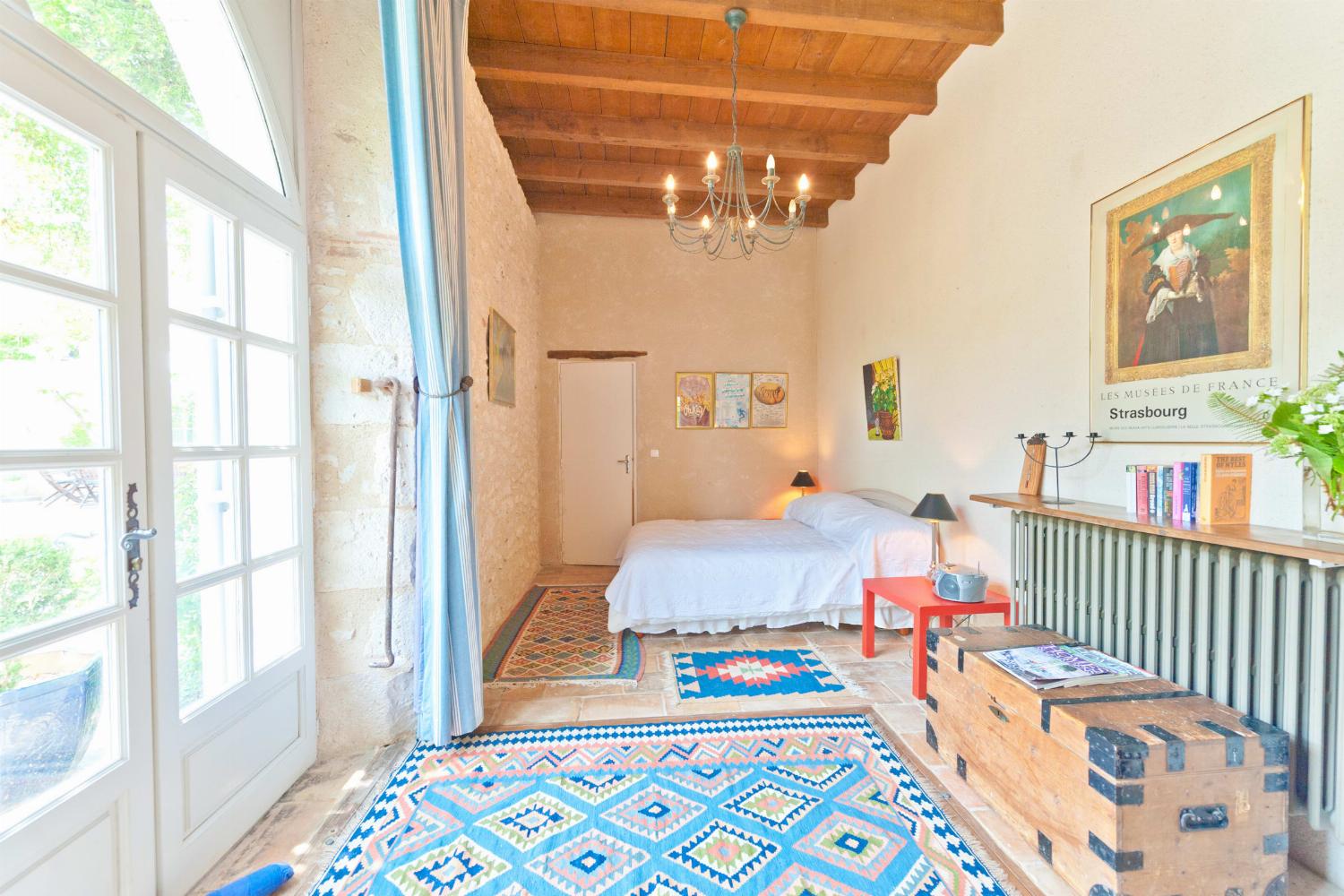 Bedroom | Rental accommodation in the Gers