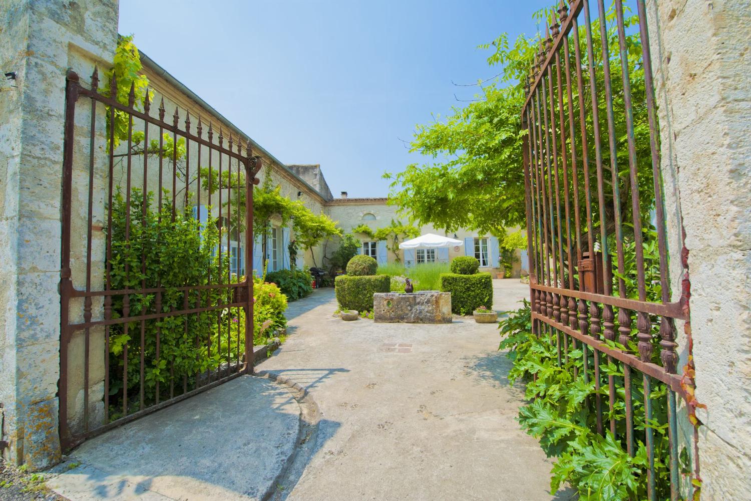 Entrance gates