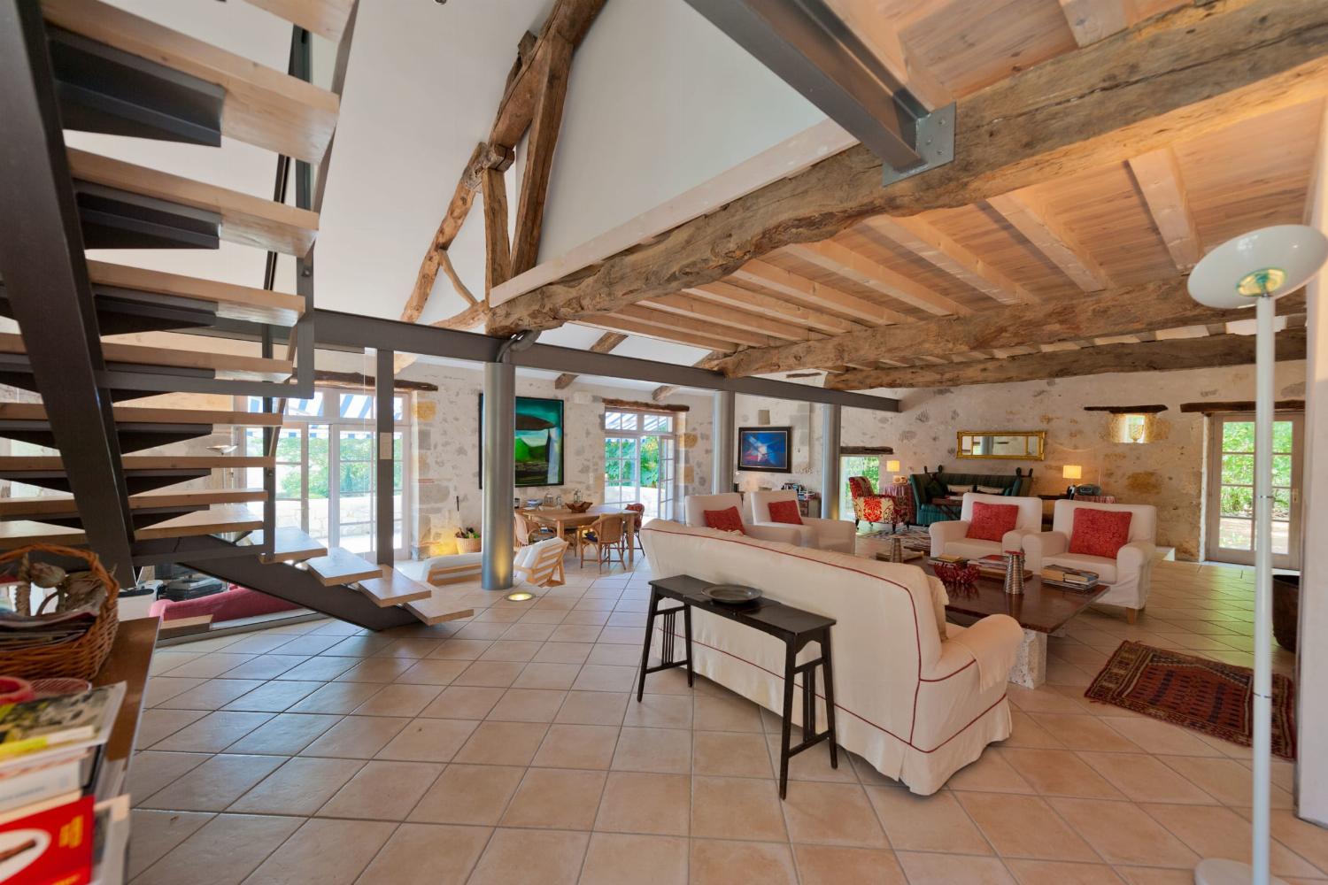 Living room | Holiday accommodation in the Gers