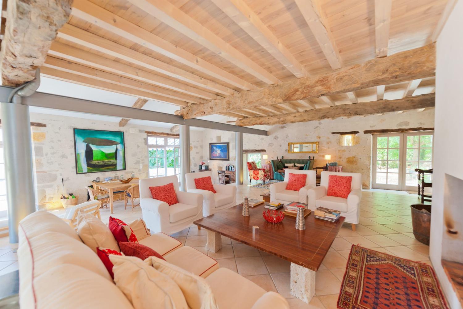 Living room | Holiday accommodation in the Gers