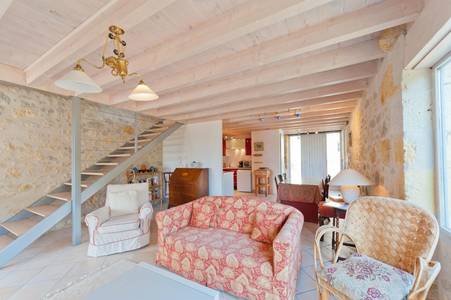 Living room | Holiday accommodation in the Gers