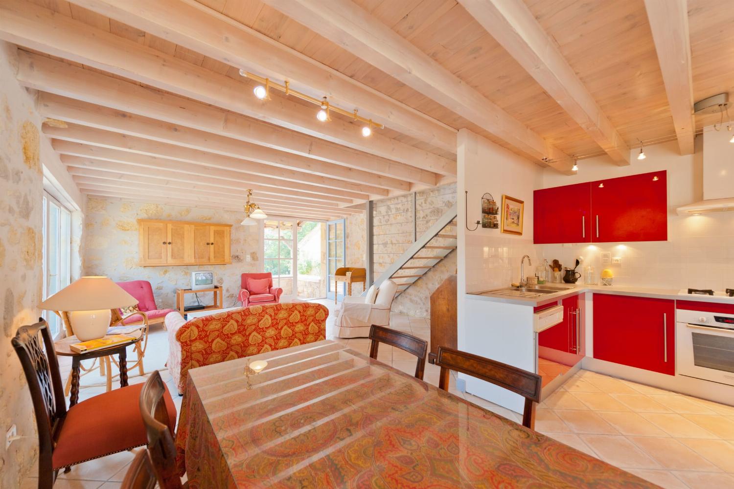 Living room | Holiday accommodation in the Gers