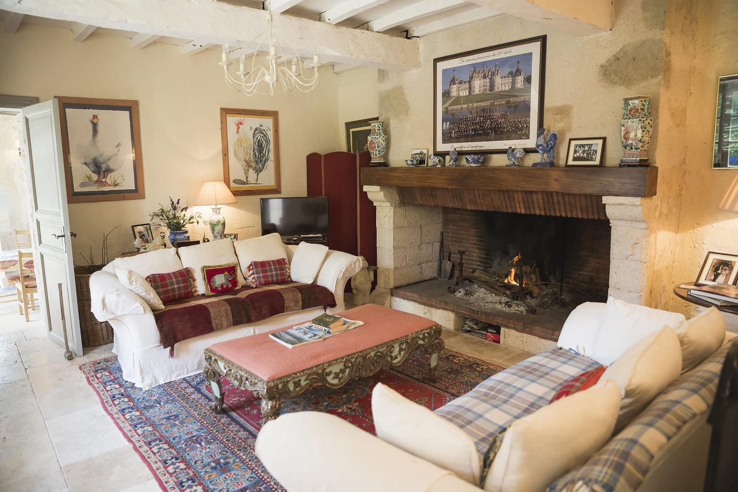 Living room | Holiday home in the Gers