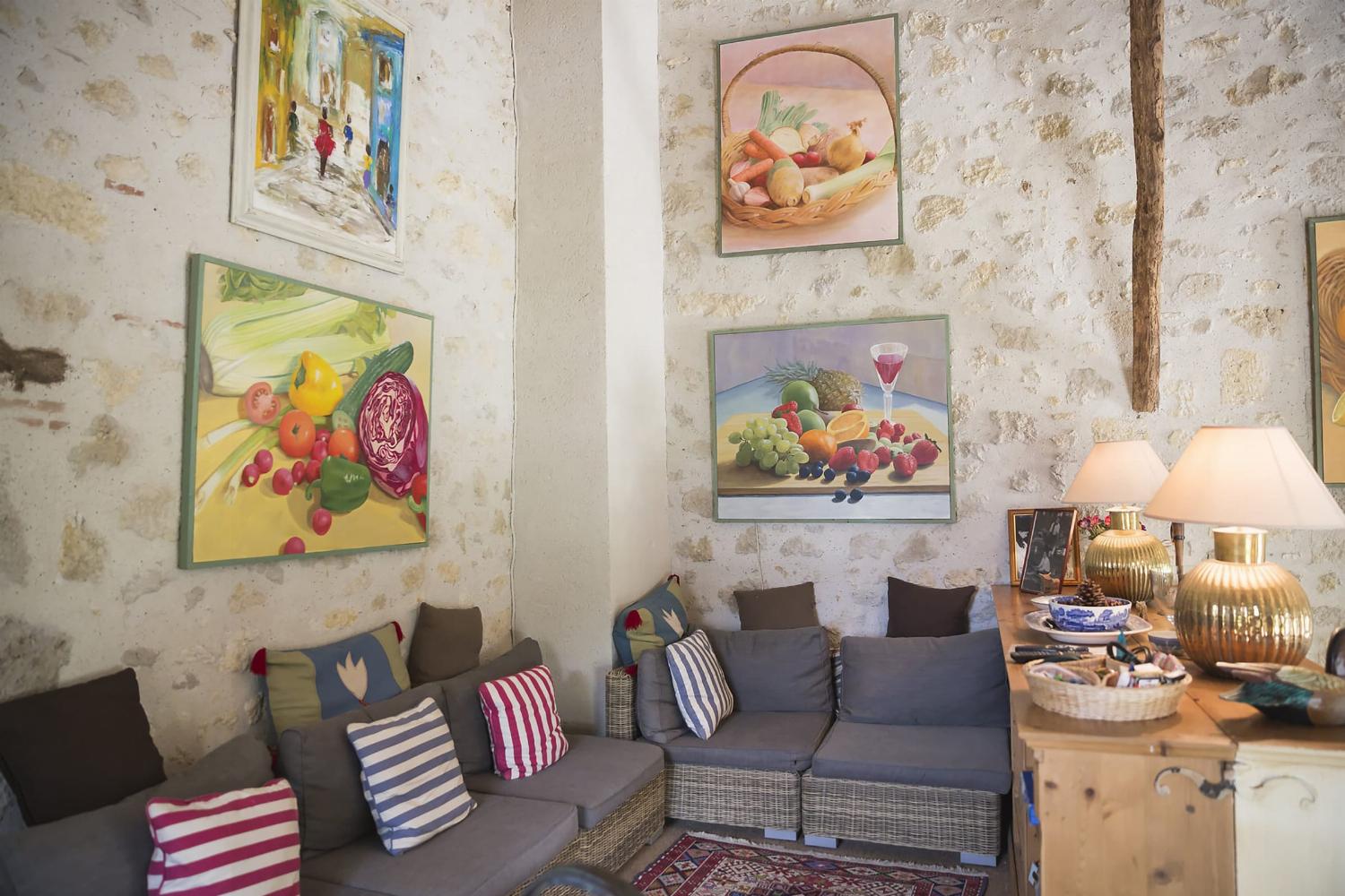 Living room | Holiday home in the Gers