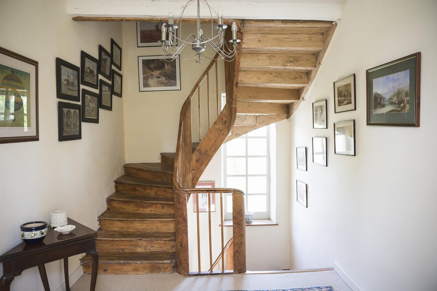 Staircase | Holiday home in the Gers