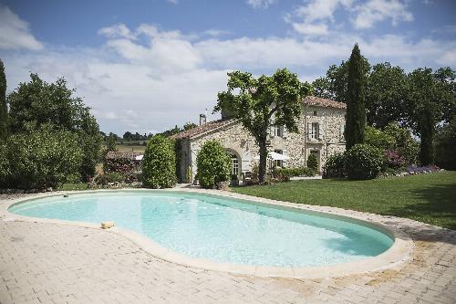 Private heated pool