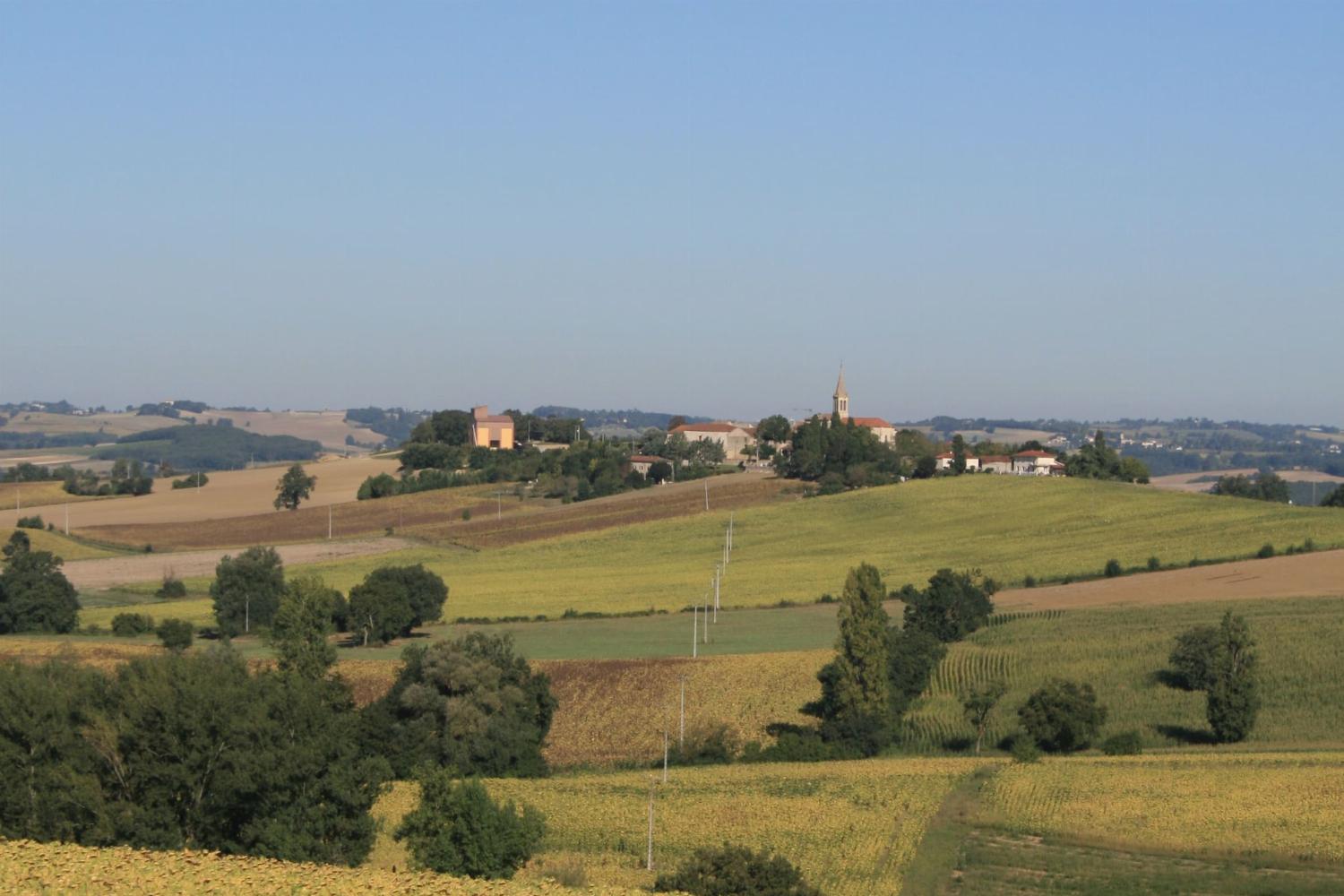French countryside view