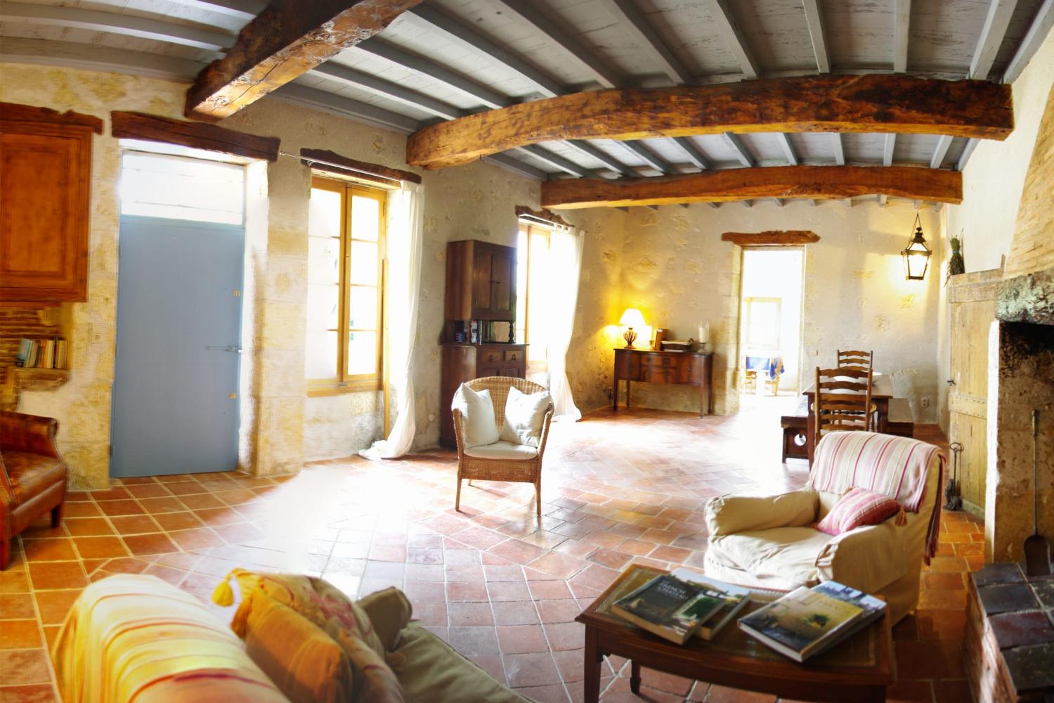 Living room | Holiday accommodation in the Gers