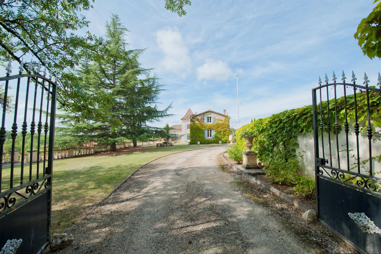 Entrance gates