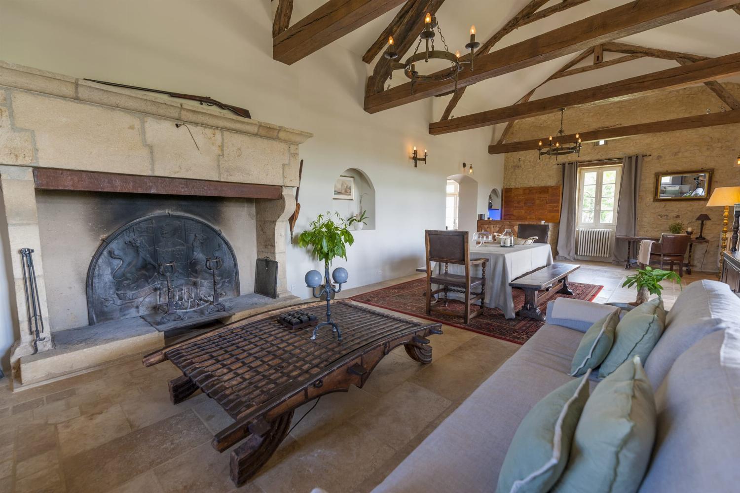 Living room | Holiday home in Lot