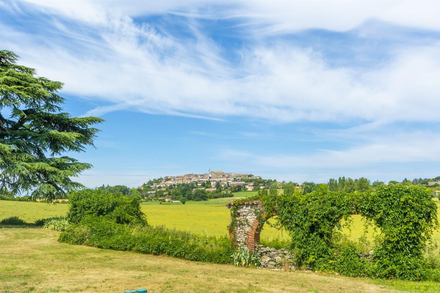 View of Monflanquin