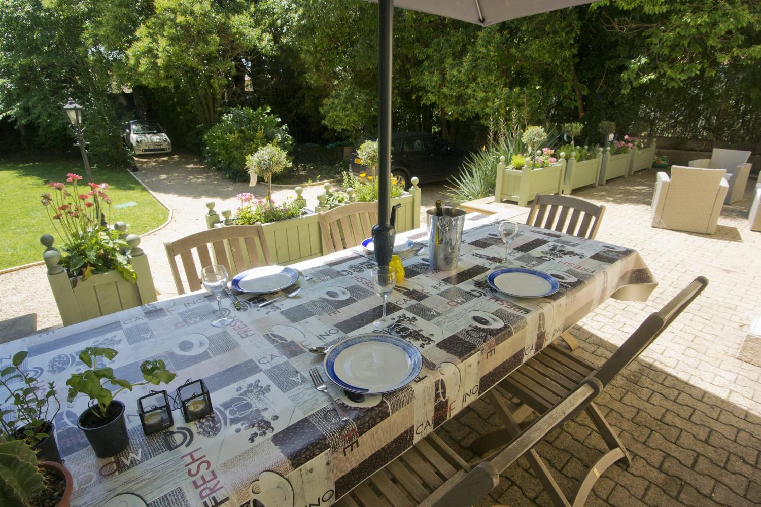 Dining terrace