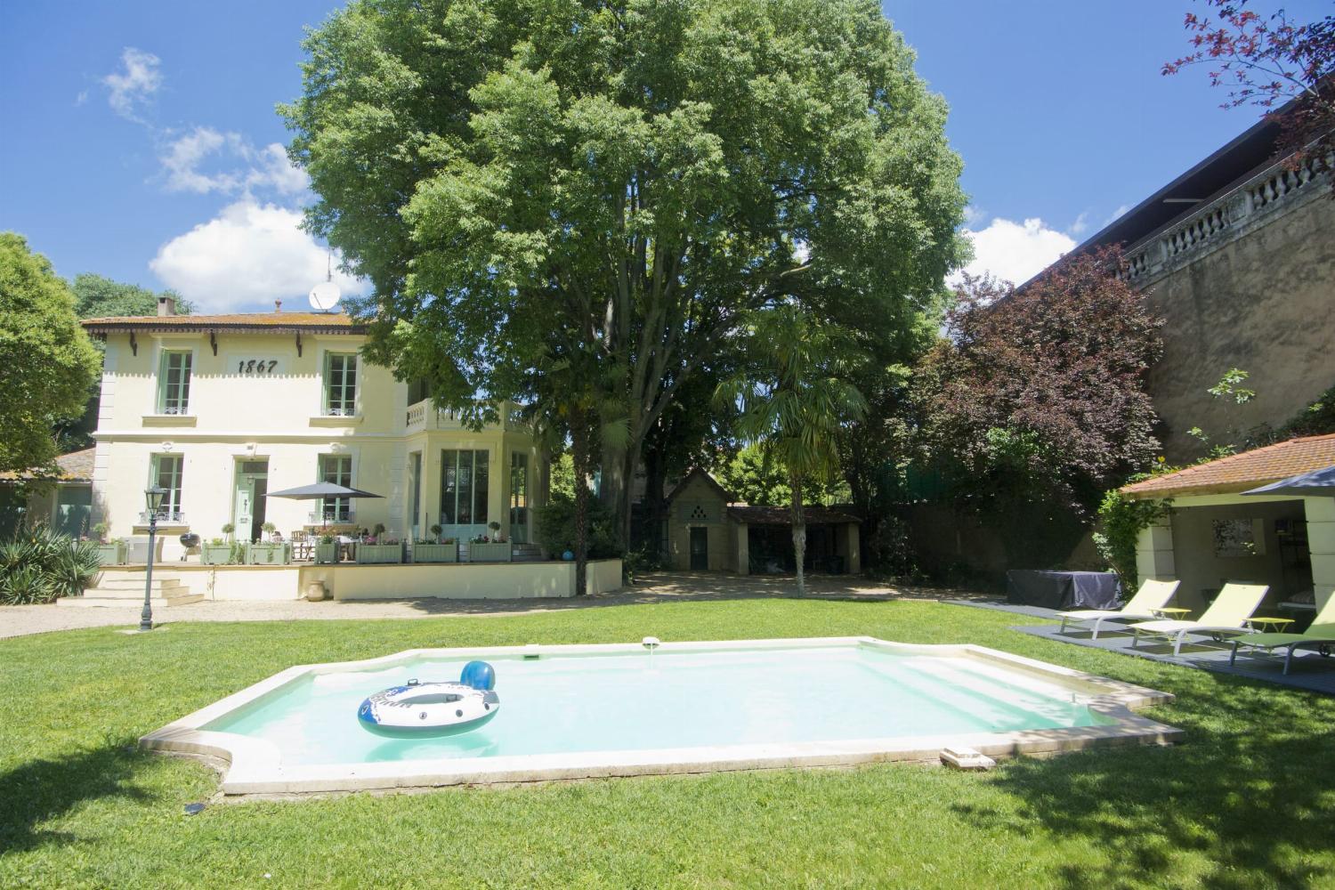 Rental home in South of France with private heated pool