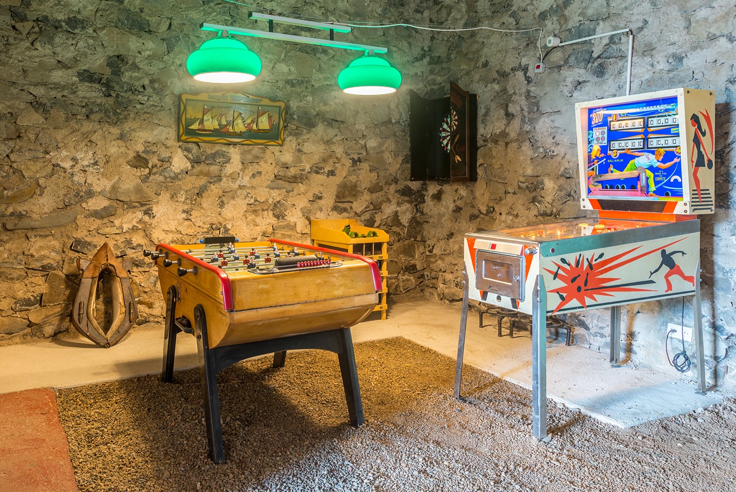 Games room | Holiday home in Occitanie