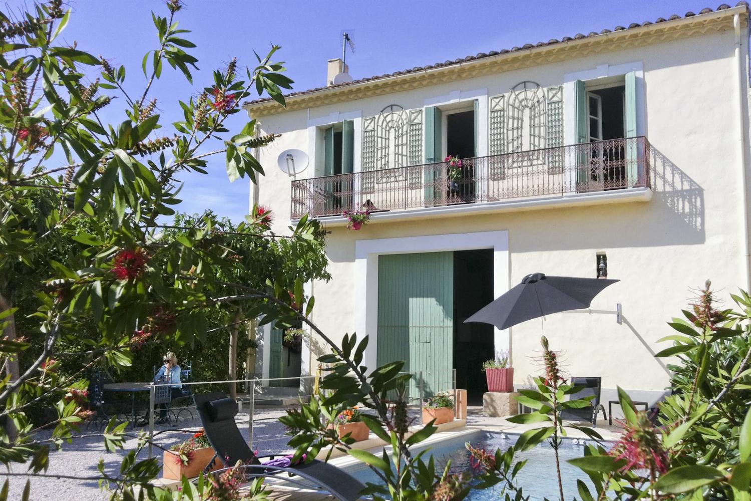 Holiday home in the South of France with private heated pool