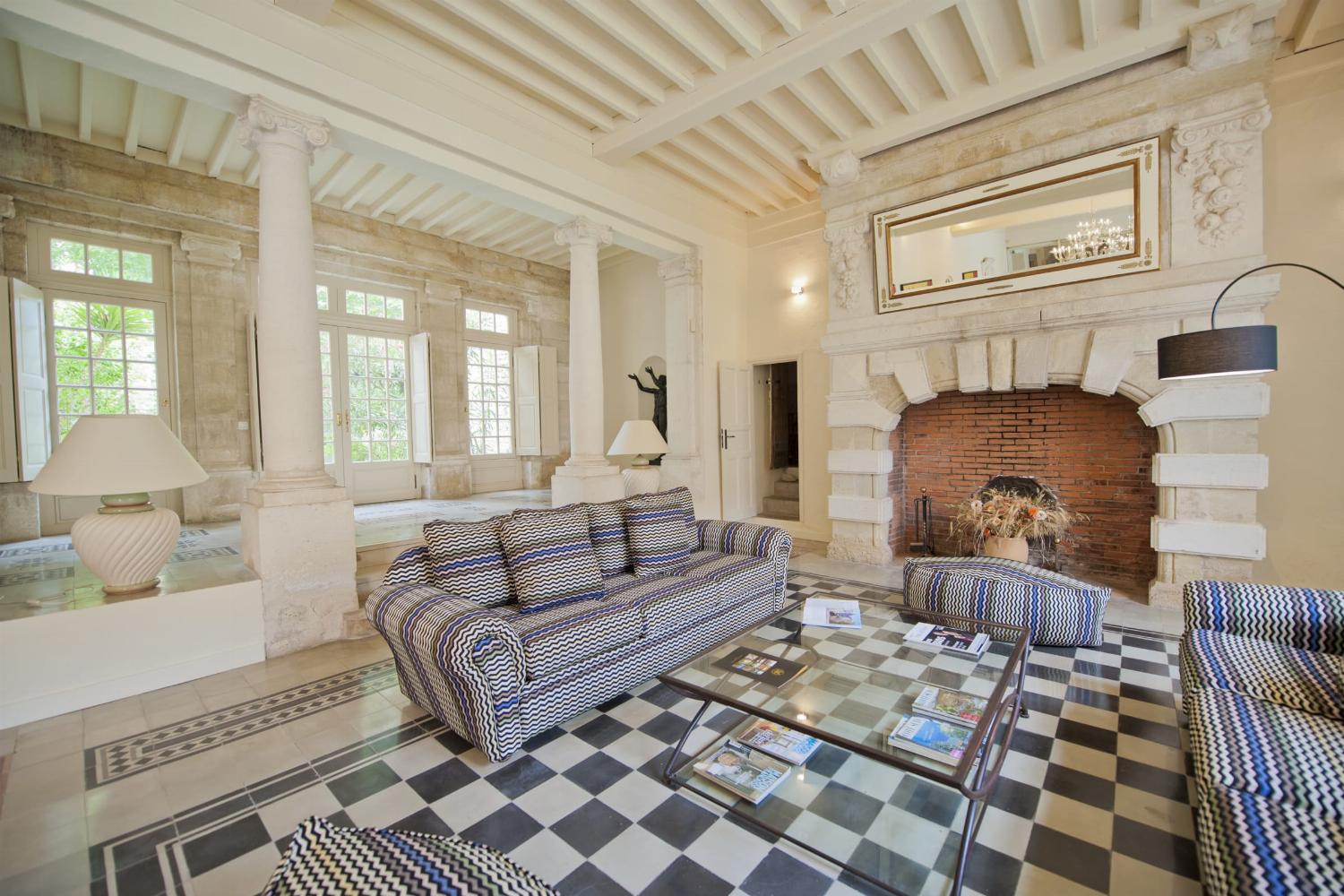 Living room | Holiday château in the South of France