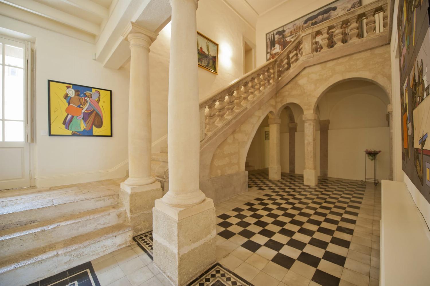 Staircase | Holiday château in the South of France