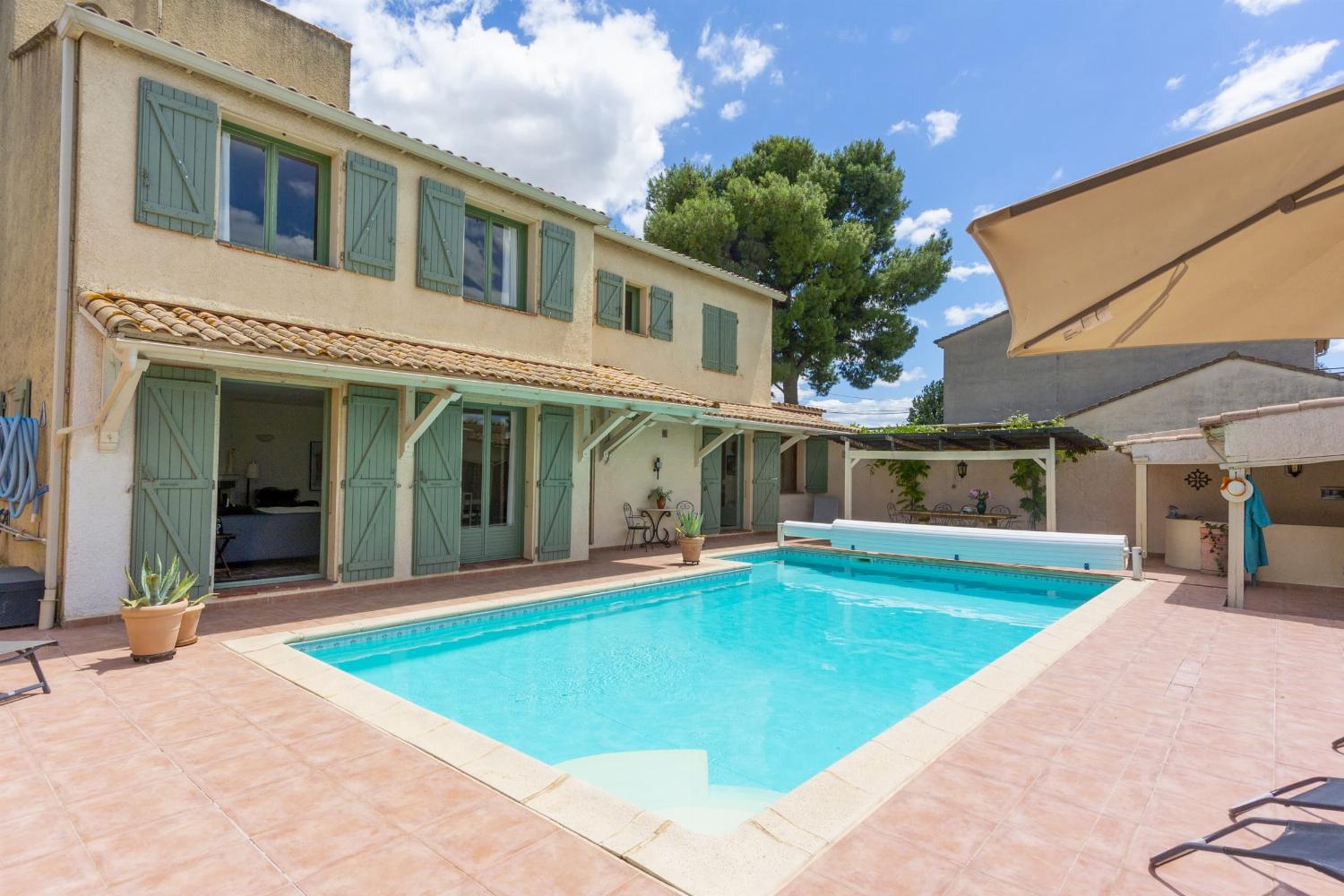 Rental home in South of France with private heated pool