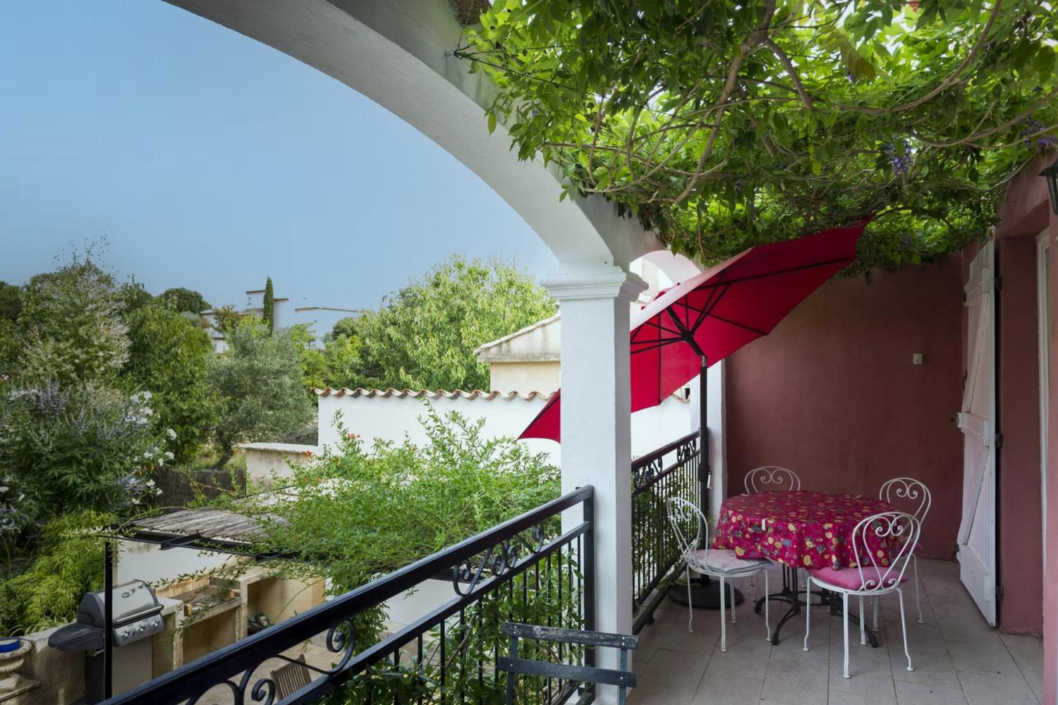1st floor terrace | Holiday home in South of France