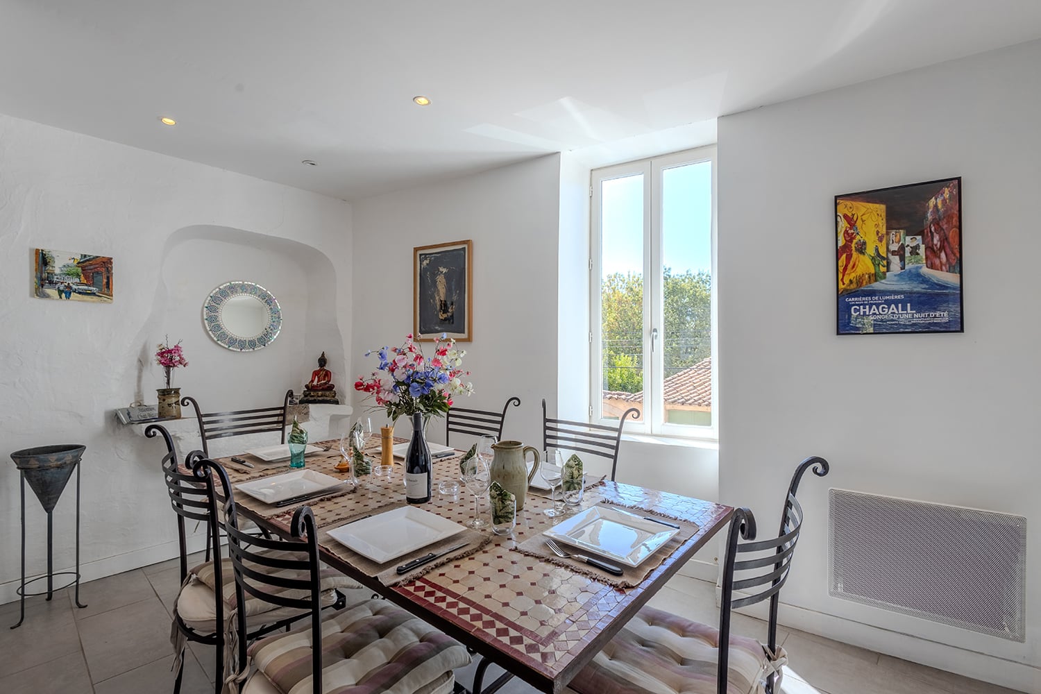 Dining room | Holiday home in Faugères